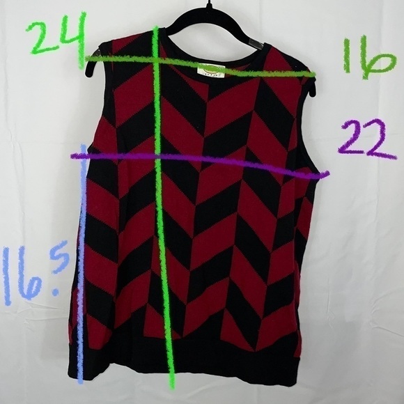 Talbots Sweater Set Tank Top Sleeveless and Long Sleeve Full Zip Cardigan Wool - Picture 11 of 12